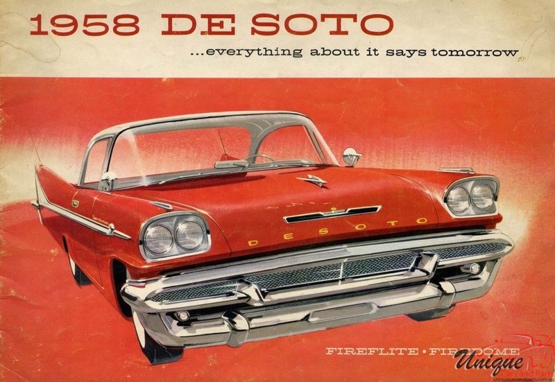 1958 Desoto Brochure Canada